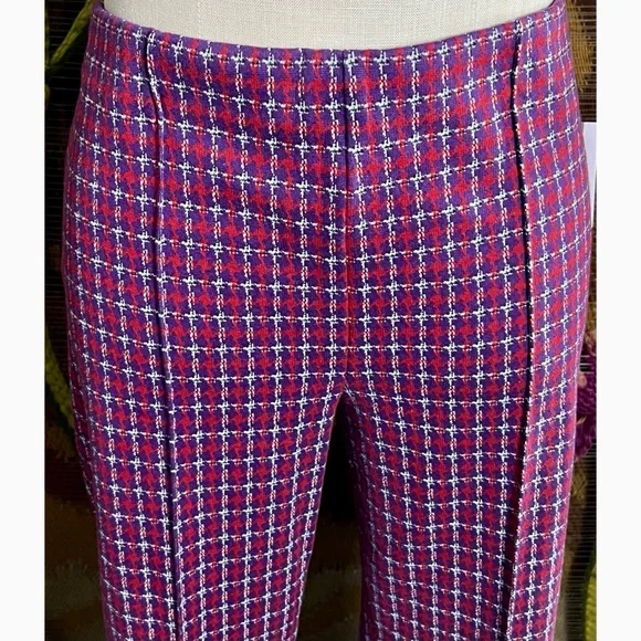 Anthropologie The Margot Plaid Pants M - Picture 5 of 16